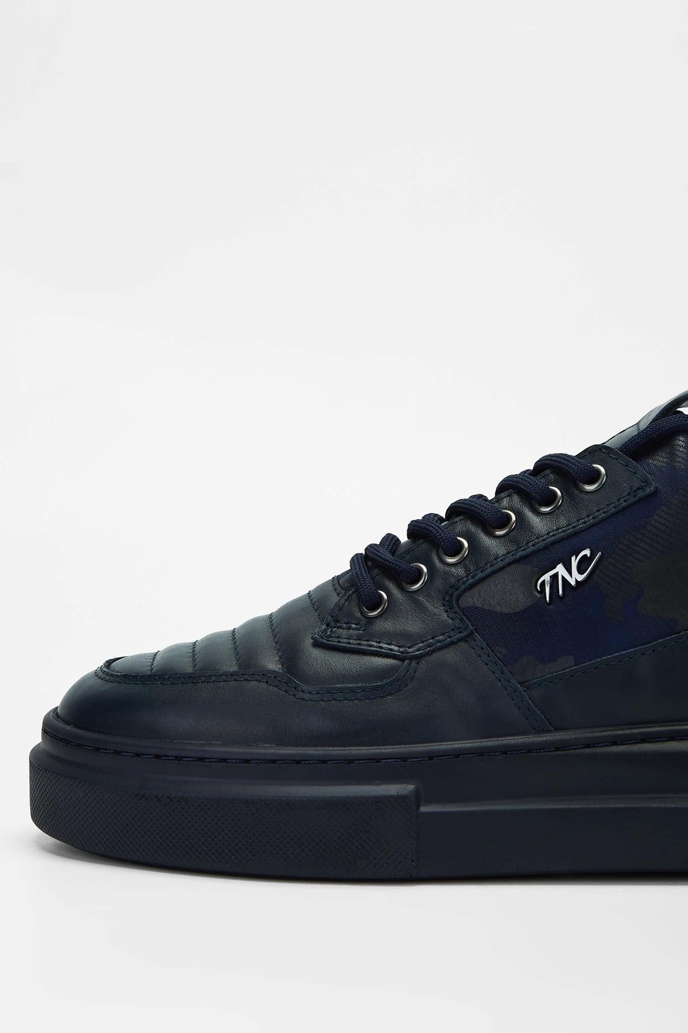 Tamer Tanca Erkek Hakiki Deri Lacivert Sneakers & Spor Ayakkabı