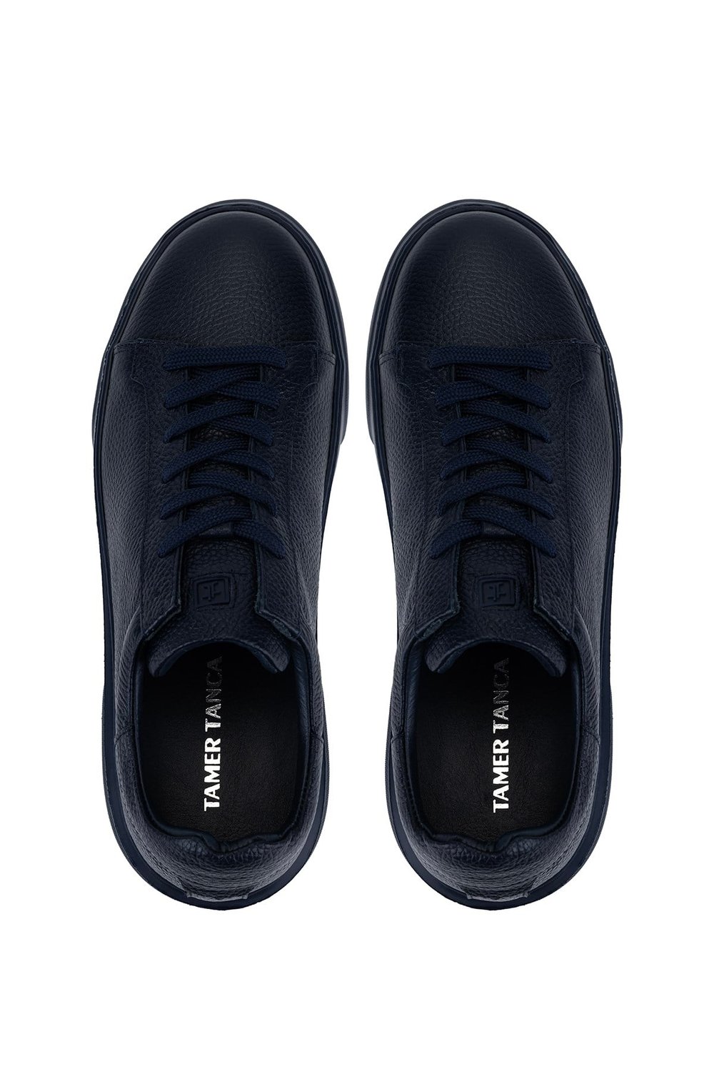 Tamer Tanca Erkek Hakiki Deri Lacivert Taban Sneakers & Spor Ayakkabı