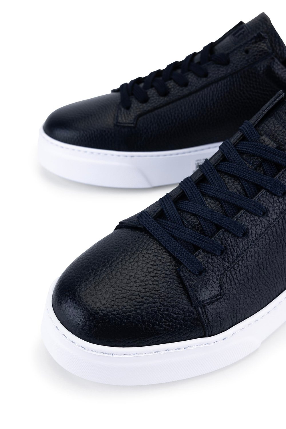 Tamer Tanca Erkek Hakiki Deri Lacivert Sneakers & Spor Ayakkabı