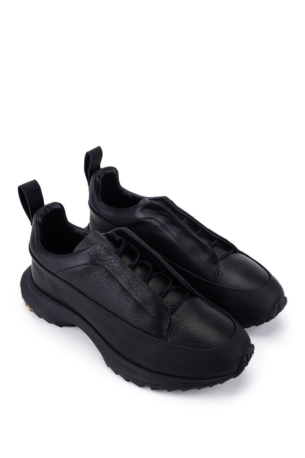 Tamer Tanca Erkek Hakiki Deri Siyah Sneakers & Spor Ayakkabı