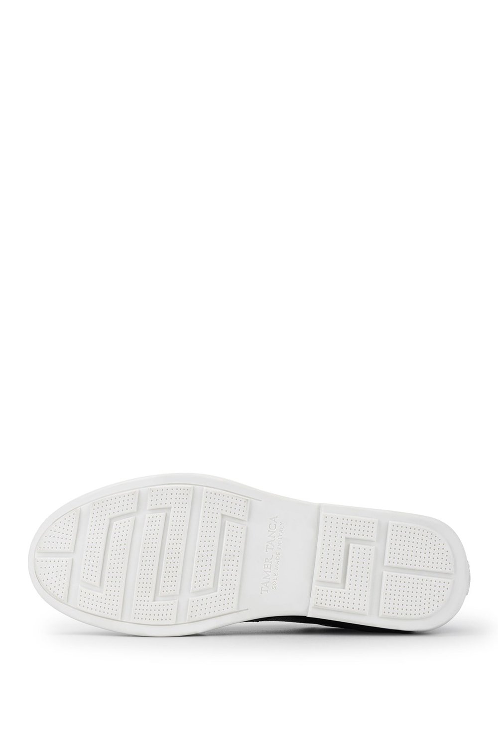 Tamer Tanca Erkek Hakiki Deri Siyah Sneakers & Spor Ayakkabı