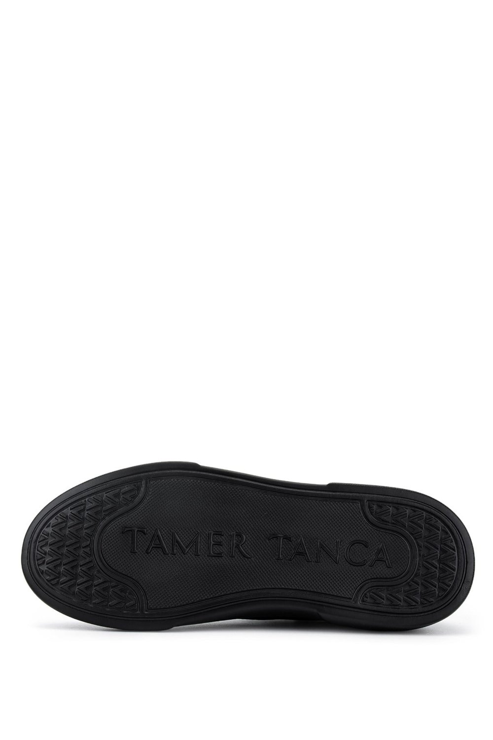 Tamer Tanca Erkek Hakiki Deri Siyah/Siyah Sneakers & Spor Ayakkabı