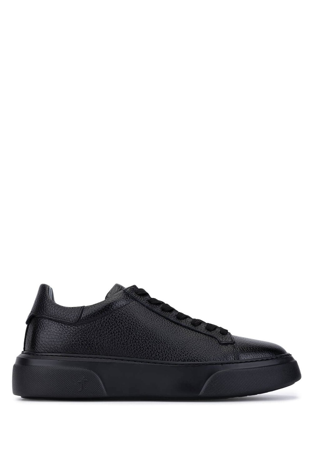 Tamer Tanca Erkek Hakiki Deri Siyah/Siyah Sneakers & Spor Ayakkabı