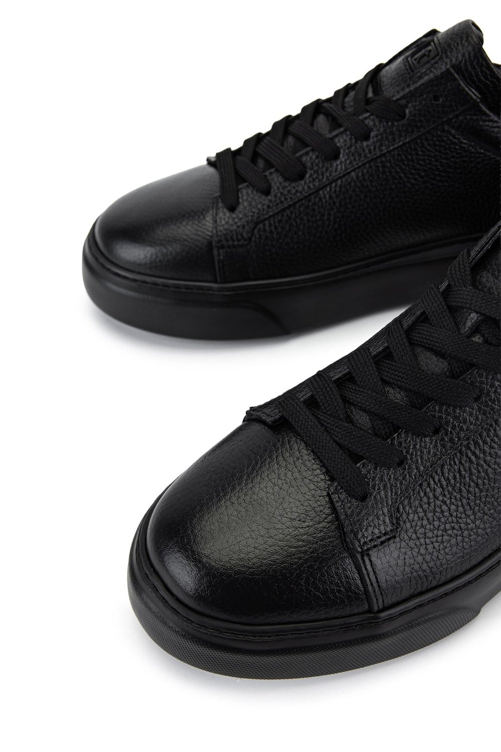 Tamer Tanca Erkek Hakiki Deri Siyah/Siyah Sneakers & Spor Ayakkabı
