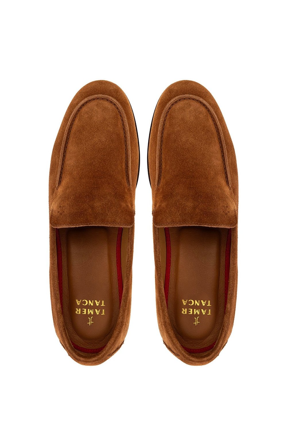 Tamer Tanca Erkek Hakiki Deri Tarçın Loafer Ayakkabı