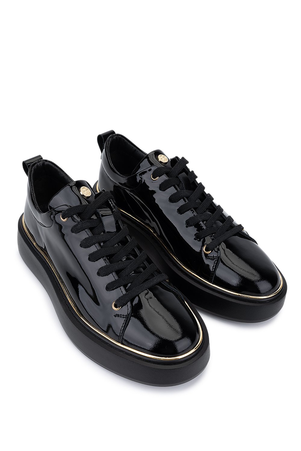 Tamer Tanca Erkek Siyah Rugan Sneakers & Spor Ayakkabı