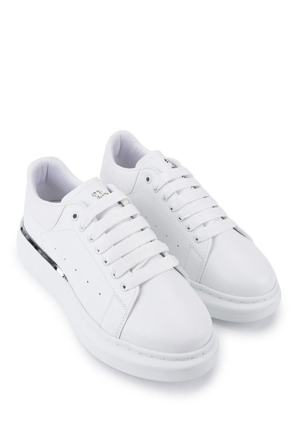 Tamer Tanca Erkek Vegan Beyaz Sneakers & Spor Ayakkabı