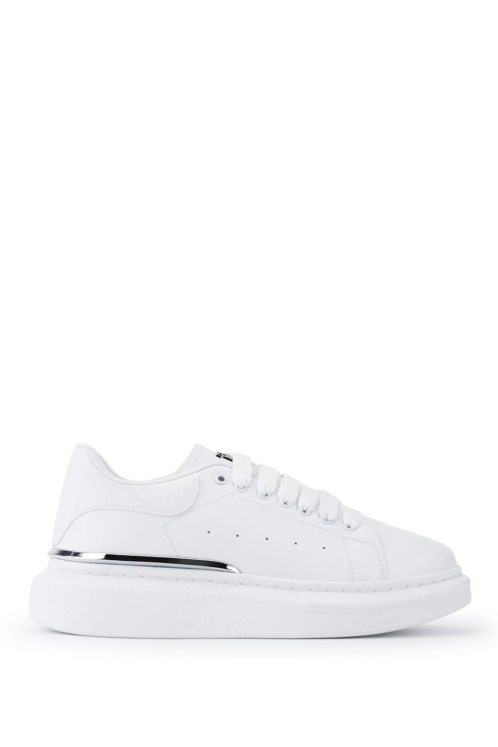 Tamer Tanca Erkek Vegan Beyaz Sneakers & Spor Ayakkabı