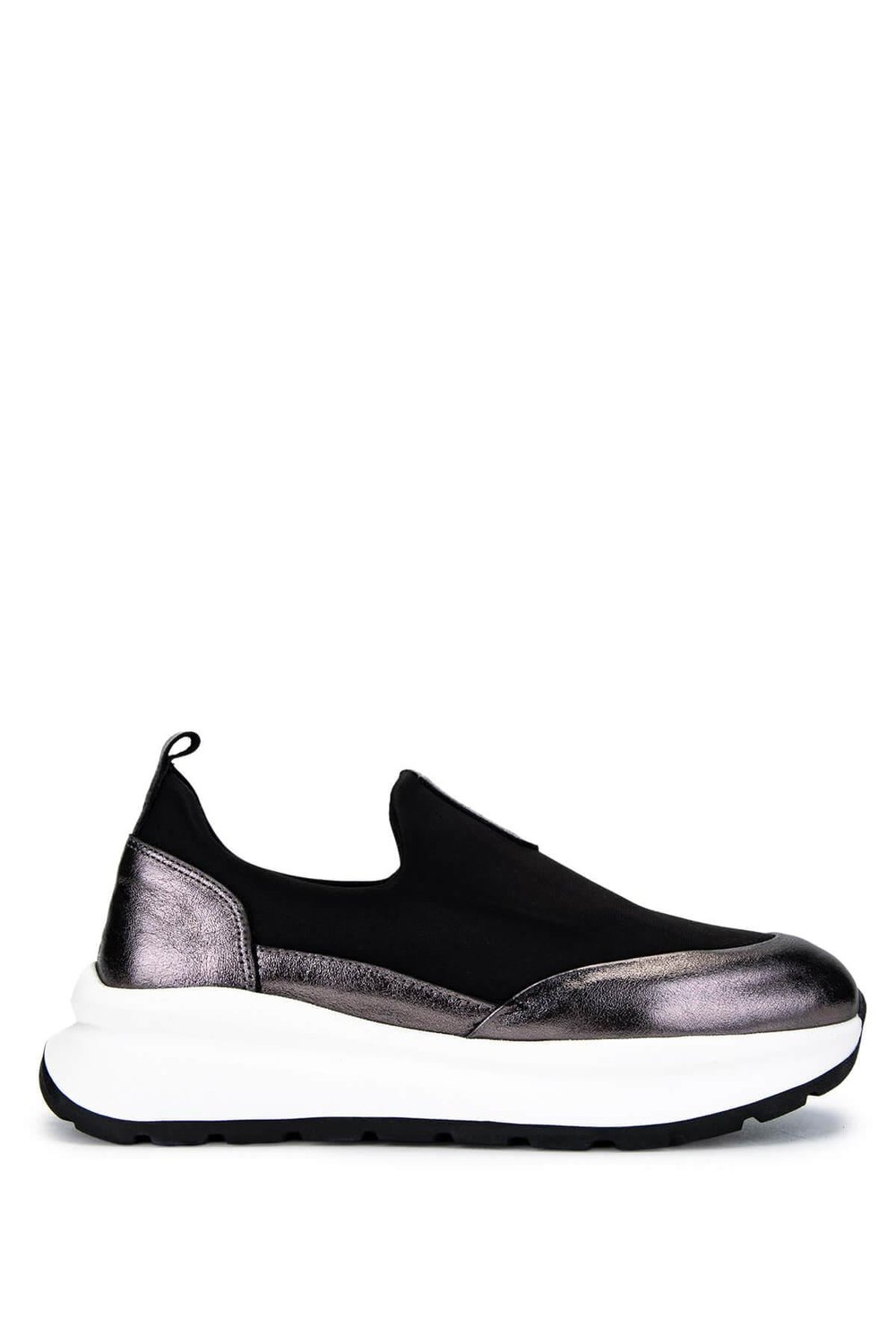 Tamer Tanca Kadın Deri & Tekstil Antrasit Sneakers & Spor Ayakkabı