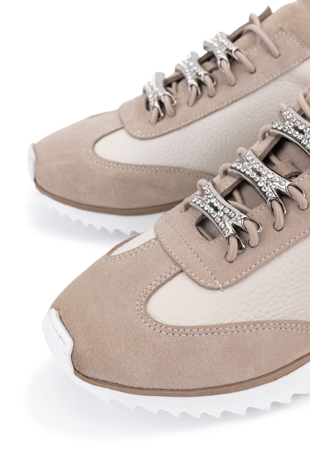 Tamer Tanca Kadın Hakiki Deri Bej Sneakers & Spor Ayakkabı