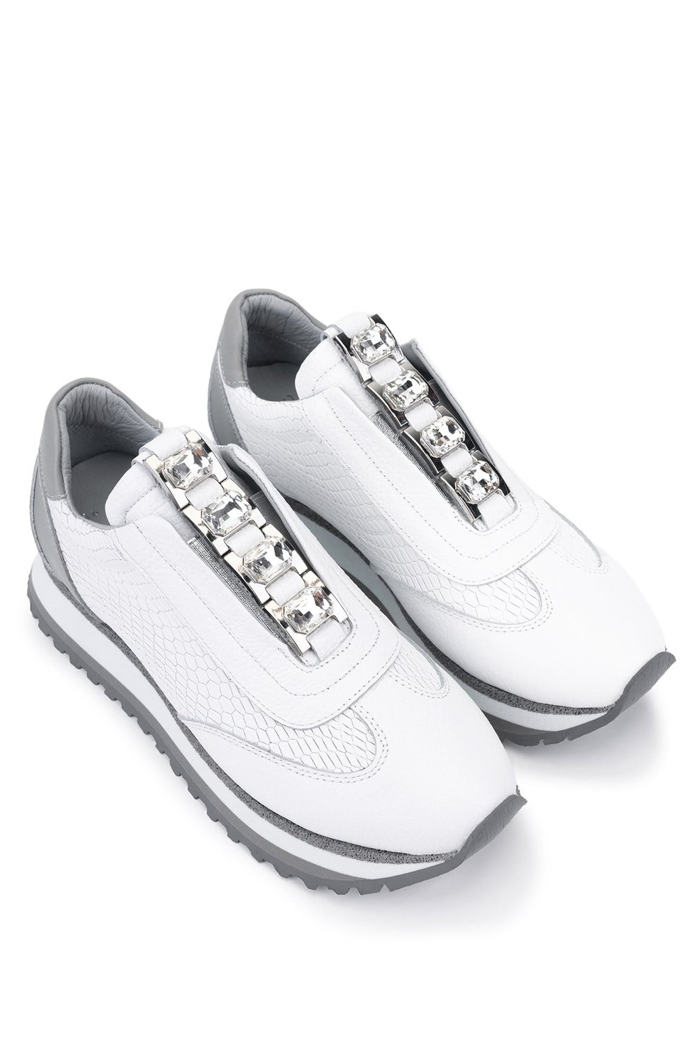 Tamer Tanca Kadın Hakiki Deri Beyaz Sneakers & Spor Ayakkabı