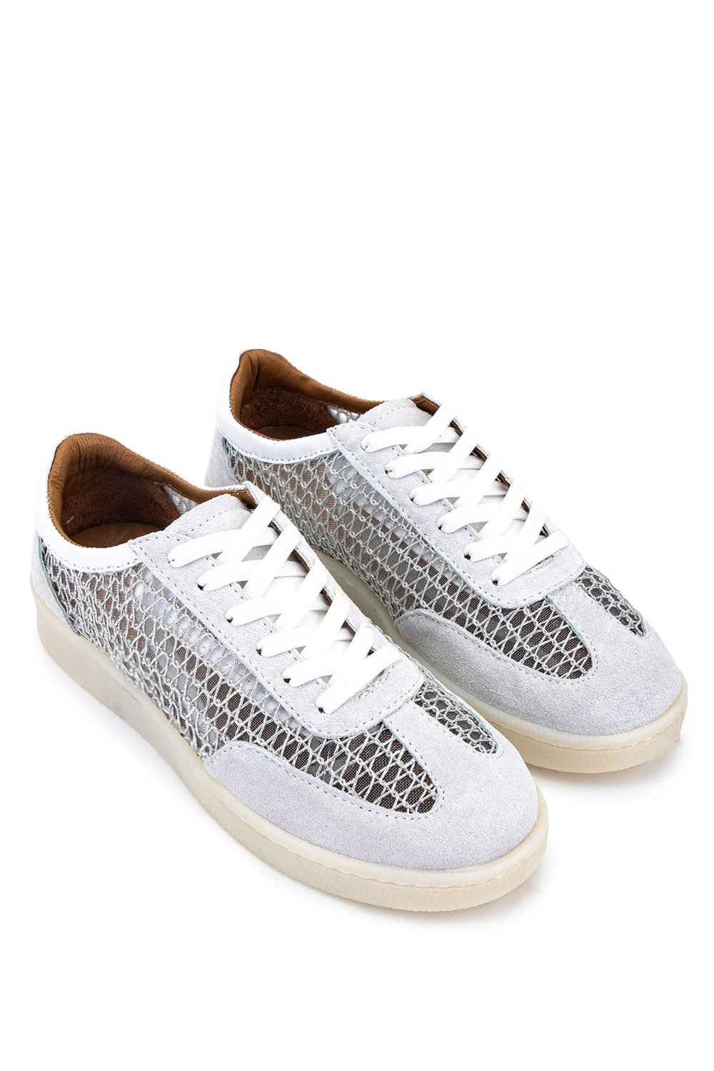 Tamer Tanca Kadın Hakiki Deri Beyaz Sneakers & Spor Ayakkabı