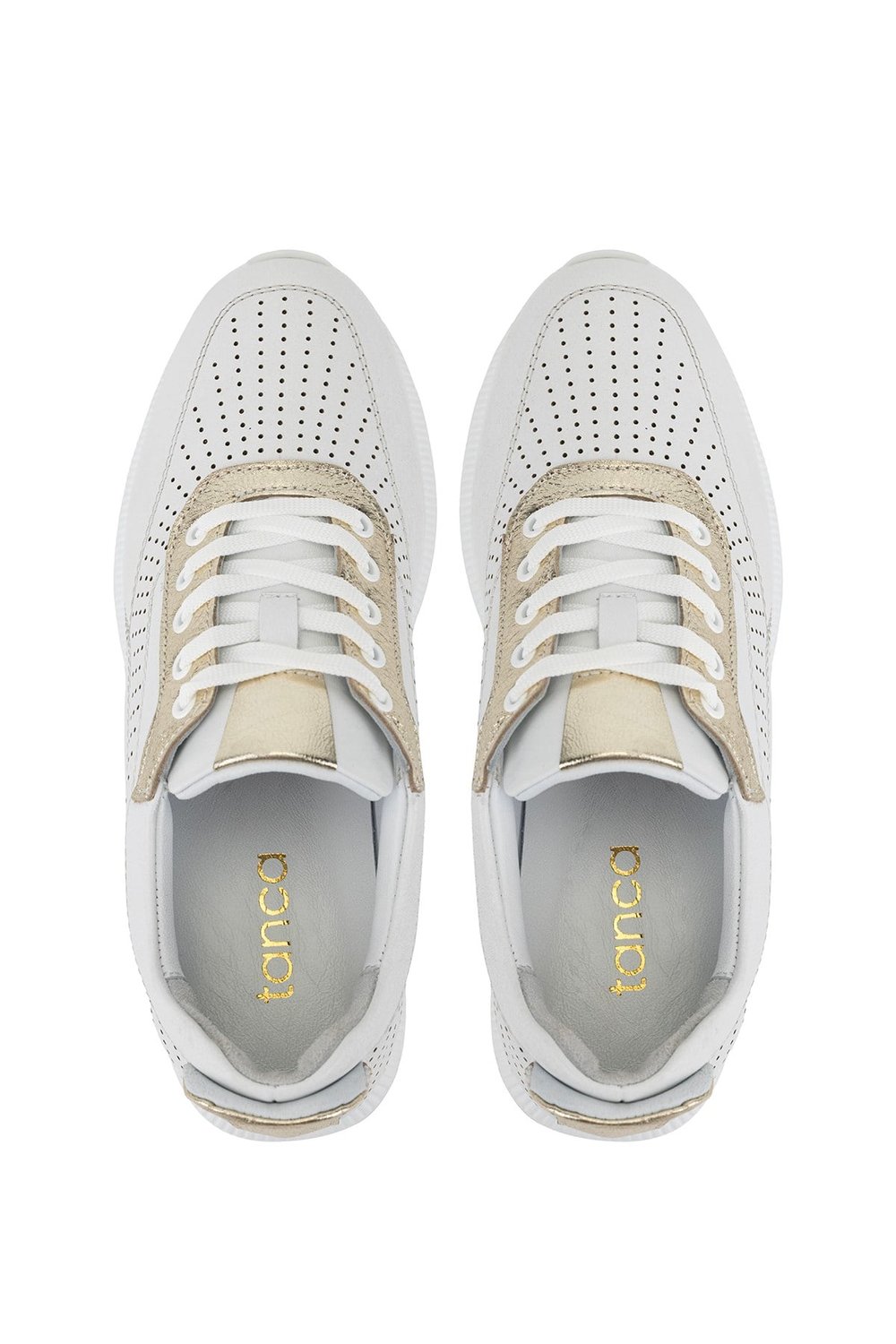 Tamer Tanca Kadın Hakiki Deri Beyaz Sneakers & Spor Ayakkabı