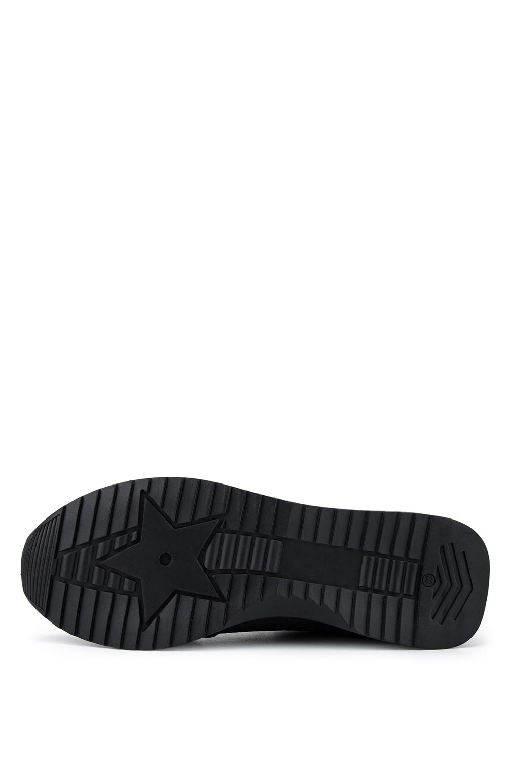 Tamer Tanca Kadın Hakiki Deri Siyah Floter Sneakers & Spor Ayakkabı