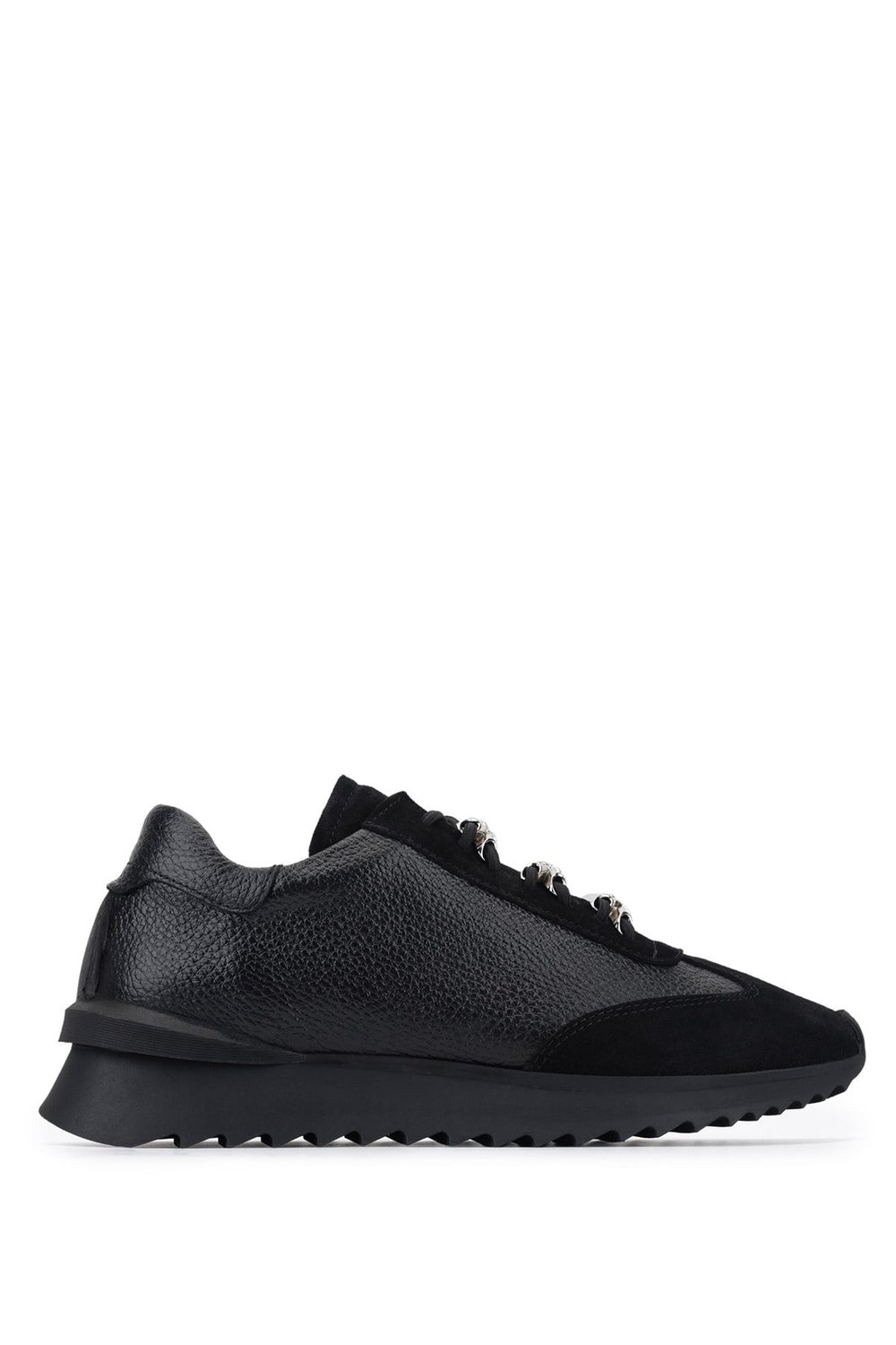 Tamer Tanca Kadın Hakiki Deri Siyah Sneakers & Spor Ayakkabı