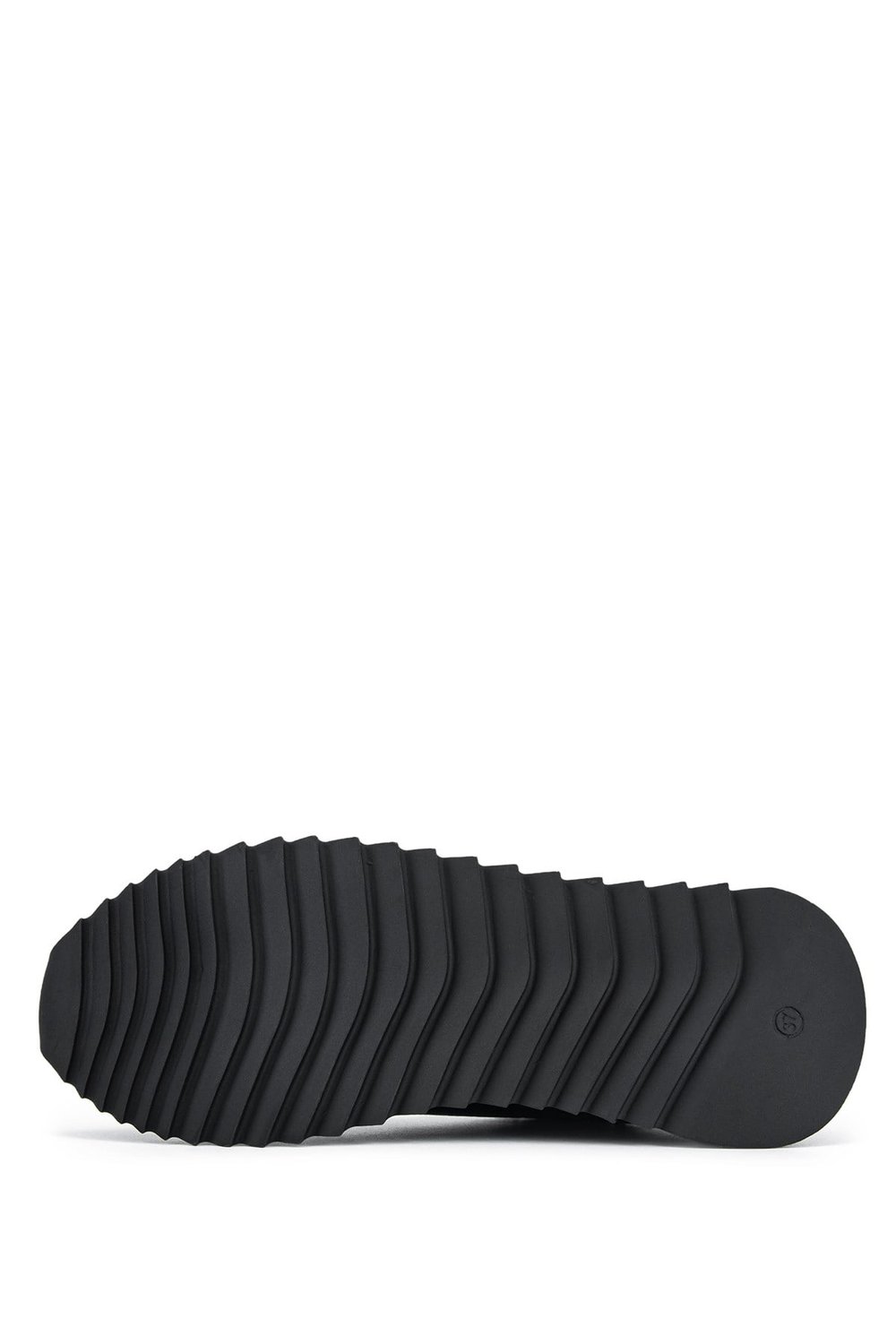 Tamer Tanca Kadın Hakiki Deri Siyah Sneakers & Spor Ayakkabı