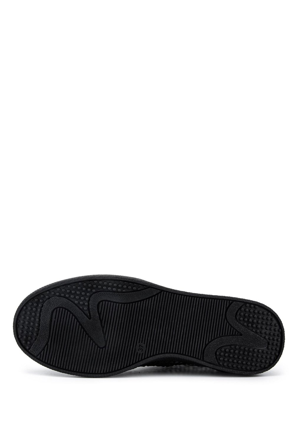 Tamer Tanca Kadın Hakiki Deri Siyah Sneakers & Spor Ayakkabı