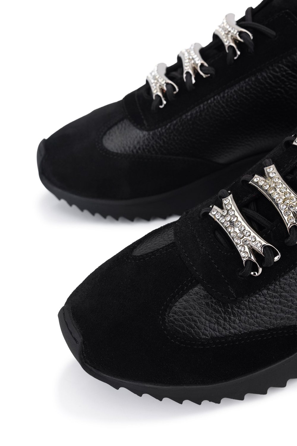 Tamer Tanca Kadın Hakiki Deri Siyah Sneakers & Spor Ayakkabı