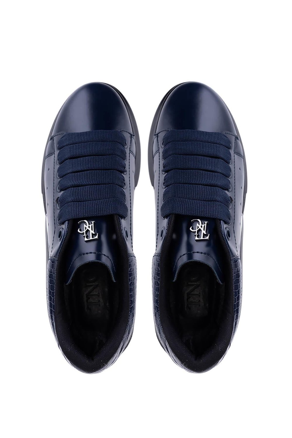Tamer Tanca Kadın Suni Deri Lacivert Sneakers & Spor Ayakkabı