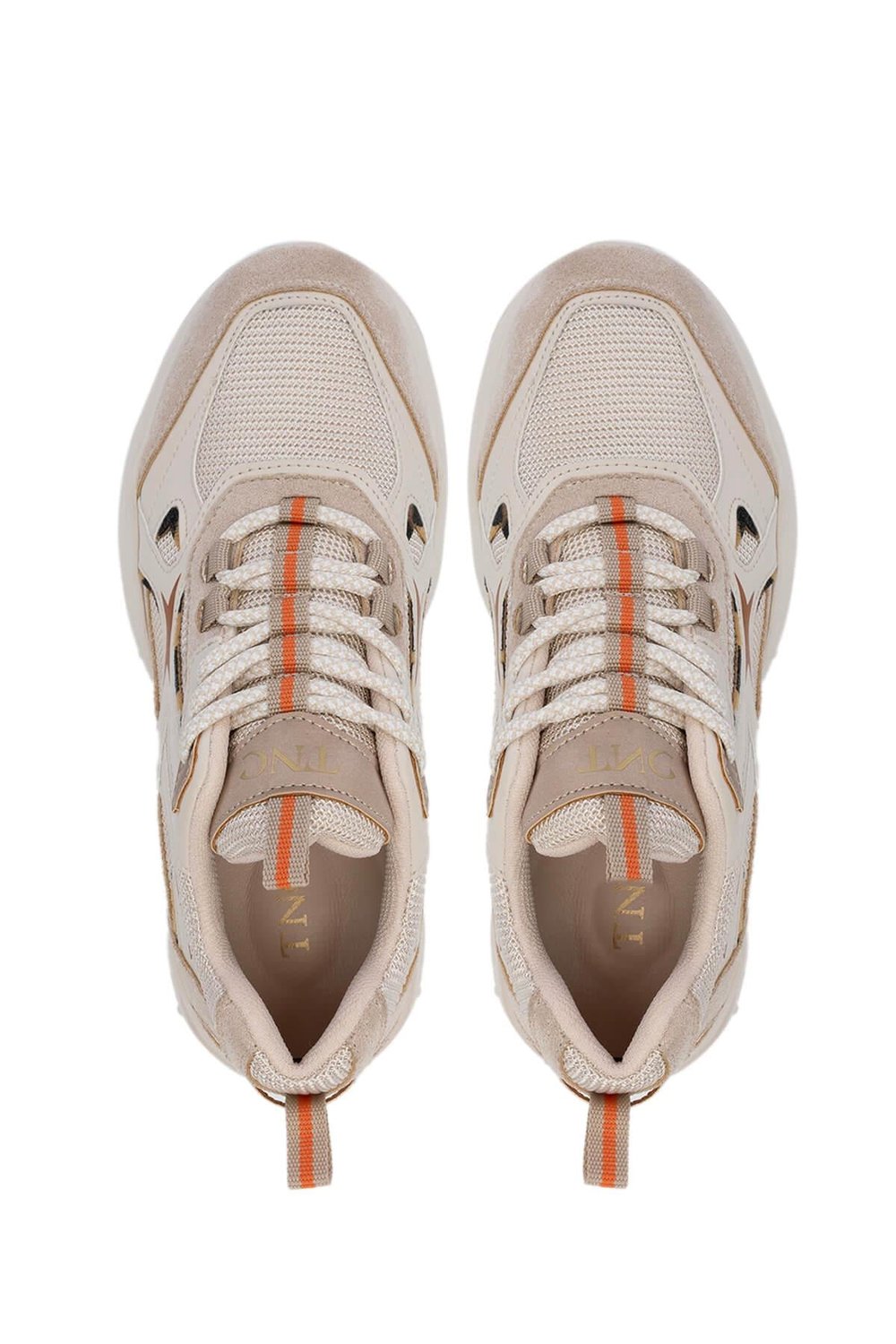 Tamer Tanca Kadın Tekstil/Vegan Bej Sneakers & Spor Ayakkabı