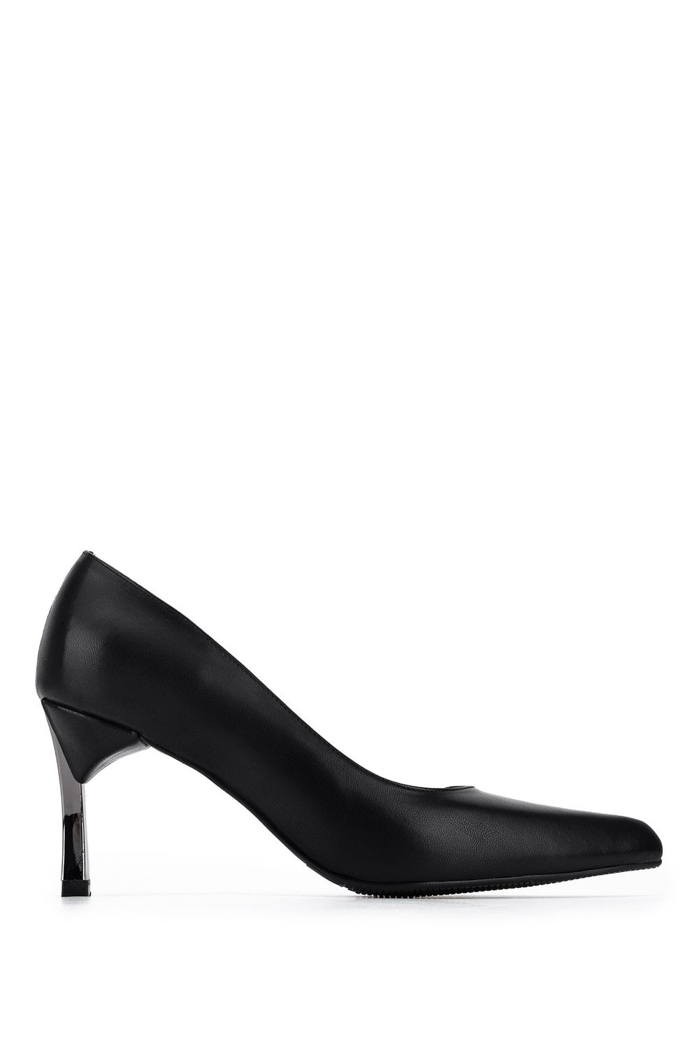 Tamer Tanca Kadın Vegan Siyah Stiletto Ayakkabı