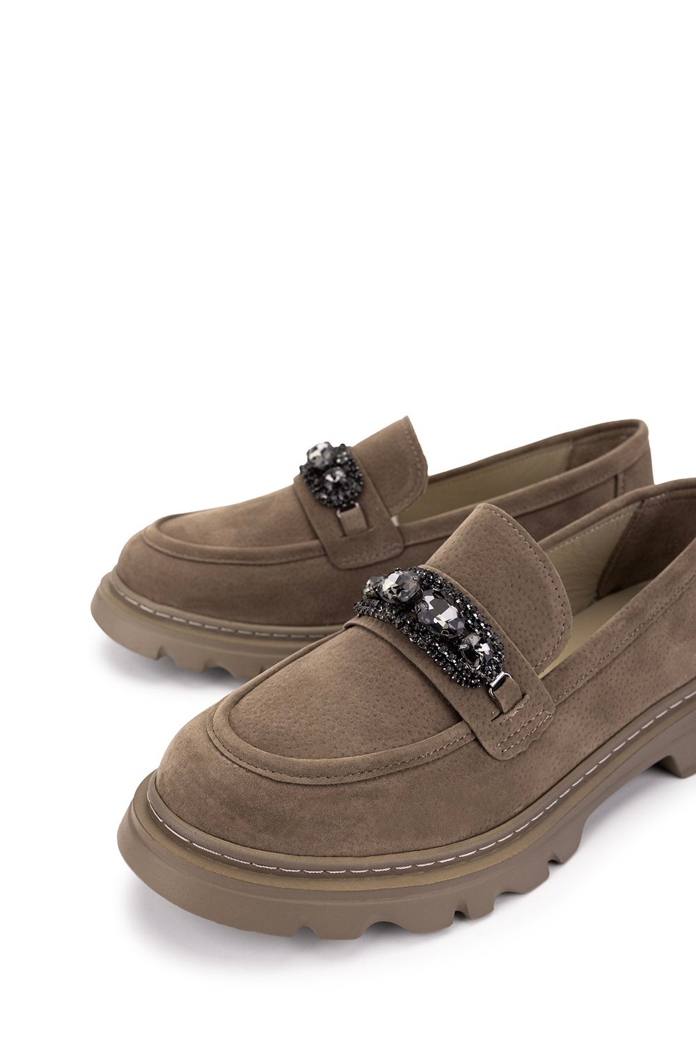 Tamer Tanca Kadın Vegan Vizon Loafer Ayakkabı