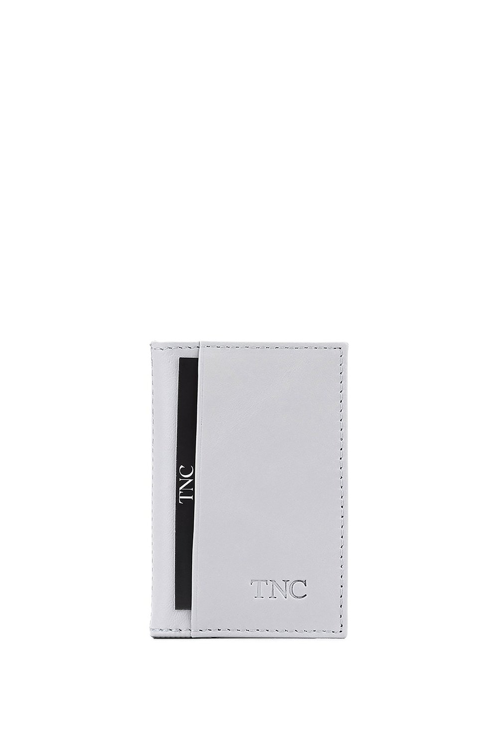 Tamer Tanca Unisex Hakiki Deri Beyaz Kartlık