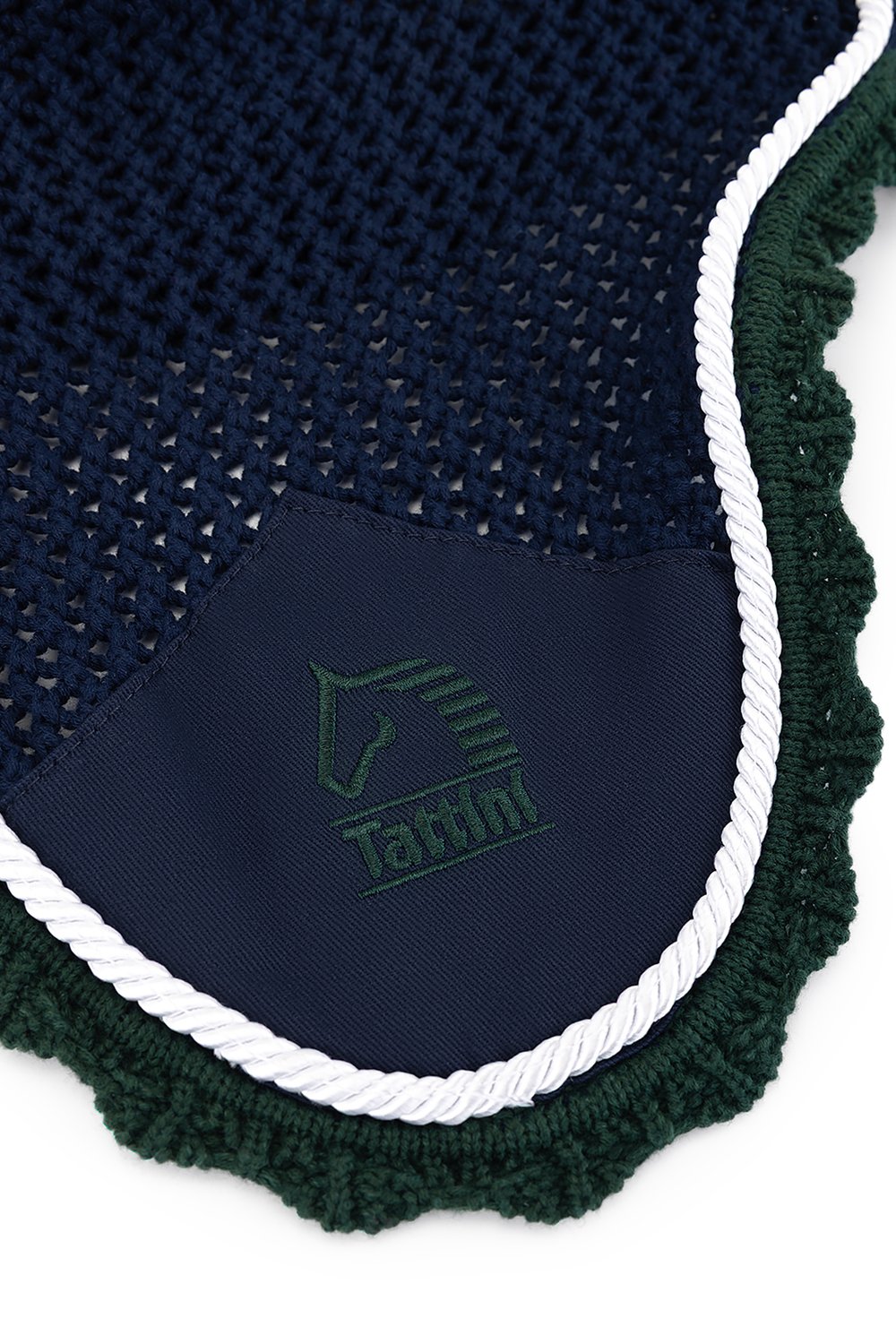 Tattini Unisex Tekstil Lacivert/Yeşil At Kulaklığı Aksesuar