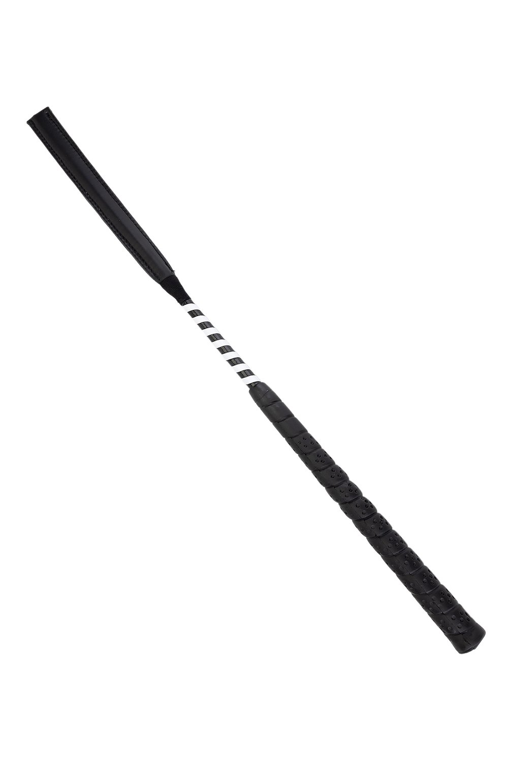 Tattini Unisex Siyah/Beyaz Binici Kırbacı Aksesuar
