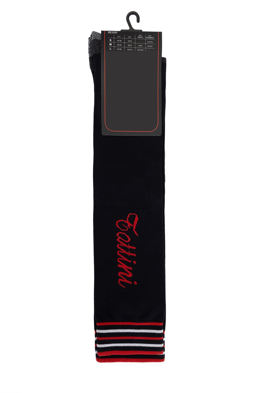 Tattini Unisex Tekstil Siyah Binici Çorap