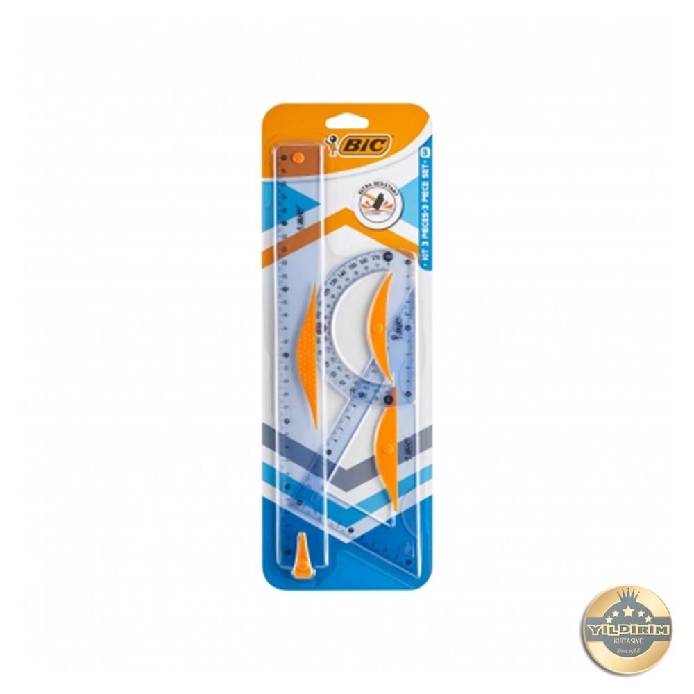 Bic Çizim Seti 30cm 3 Parça