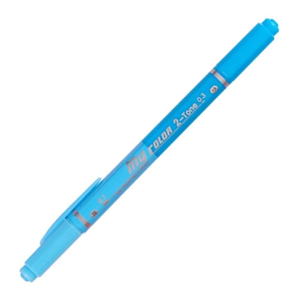 Dong-A My Color 2 Tone Çift Uçlu Keçeli Kalem