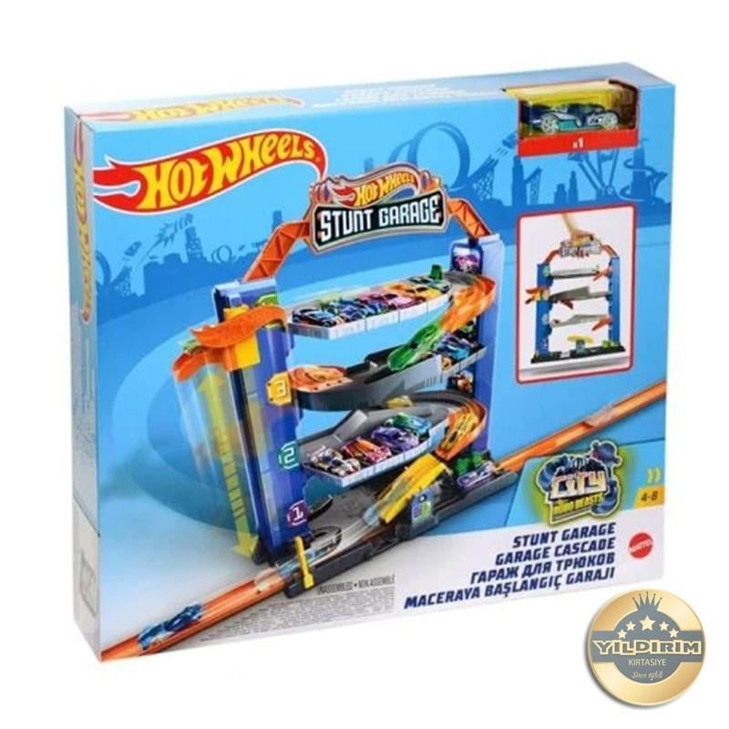 Hot Wheels Maceraya Başlangıç Garajı 4 Katlı