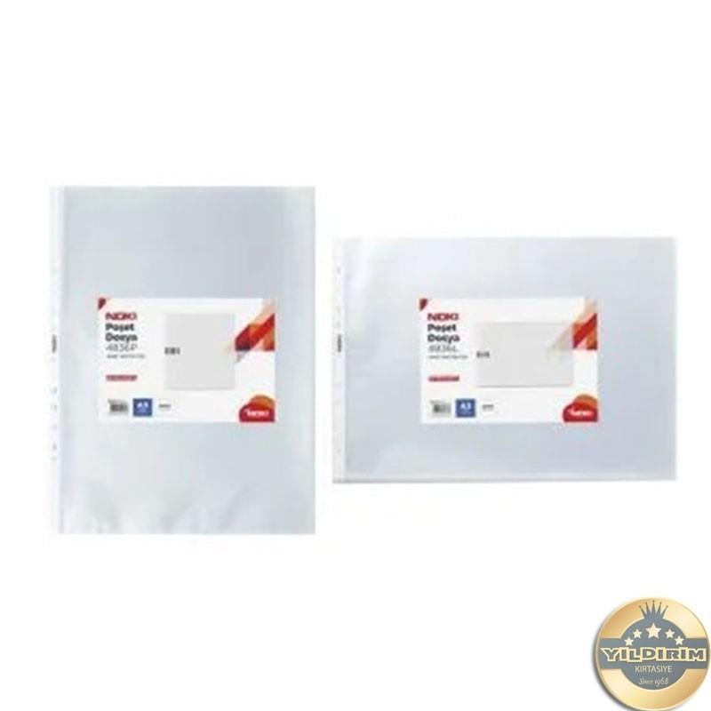 Noki 4836-L A3 Poşet Dosya 25'li