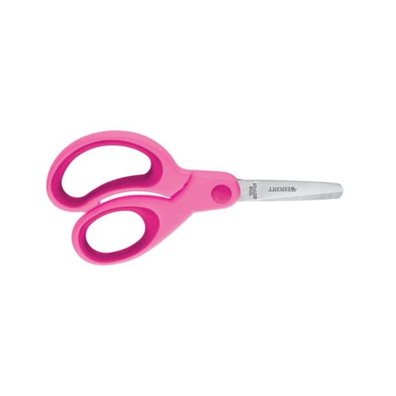 Westcott 20581 Yumuşak Saplı Makas Pembe