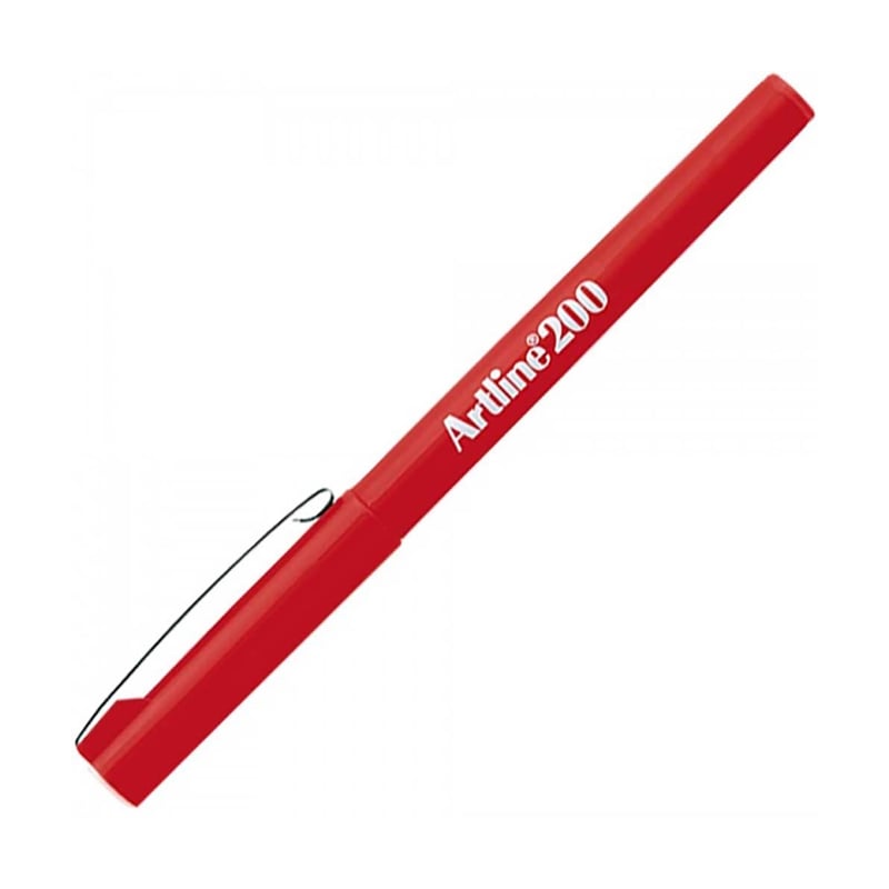 ARTLİNEArtline 210N Keçe Uçlu Yazı Kalemi Uç:0,6mm KırmızıY00049388