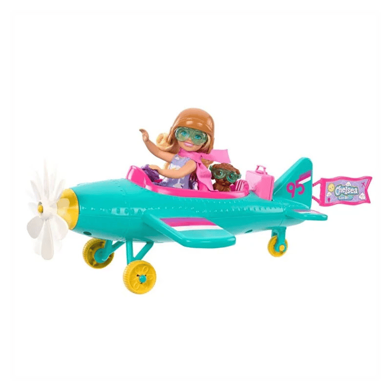 Barbie Chelseanin Pervaneli Mini Uçağı Oyun Seti HTK38