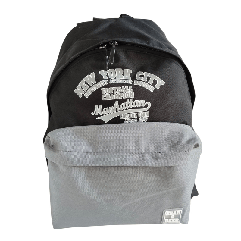 B&D Brooklyn Tek Göz Sırt Çantası Siyah BD-CN0202