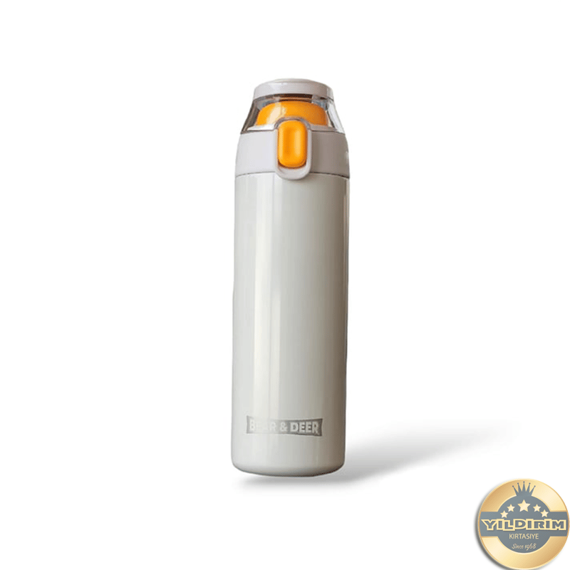 Bear & Deer Matara Çelik Şeffaf Kapak 450 ml