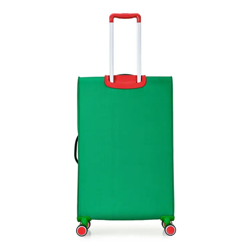 Benetton United Colors Of Benetton Yeşil Unisex Çekçekli Kumaş Valiz 14Bnt3100-01-Ysl