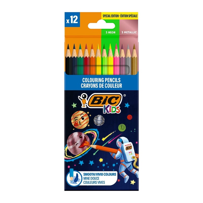 Bic Cosmo Kuruboya Kalemi 12 Renk