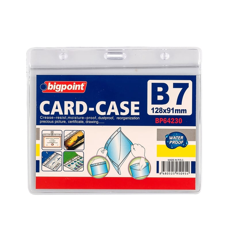 BİGPOİNTBİGPOİNT BP64230 B7 YATAY KİLİTLİ KART POŞETİ303448