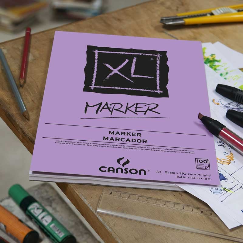 Canson Marker Çizim Defteri A3 70gr 100yp