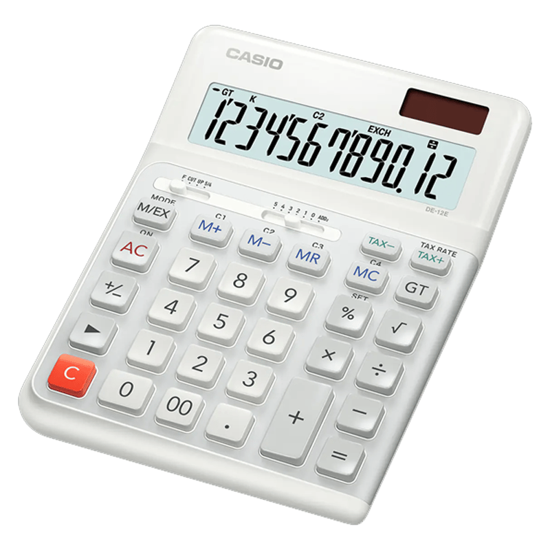 Casıo De-12E Hesap Makinası