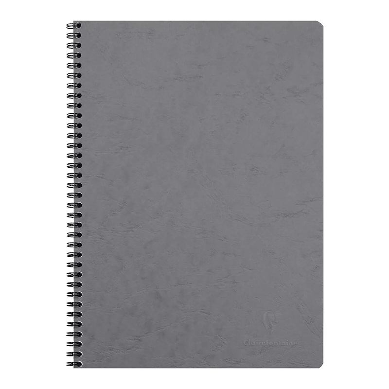 Clairefontaine Age Book Telli Çizgili A4 Gri