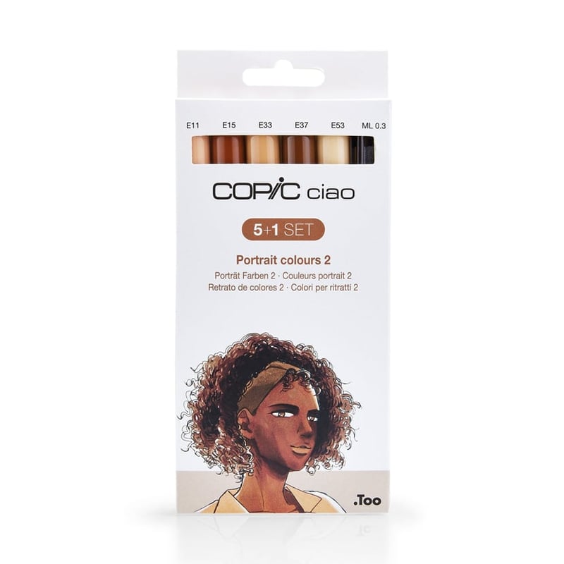 COPİCCopic Ciao 5+1 Set  E11/E15/E33/E37/E53/ML0.3 Portre Renkleri 24013695265315