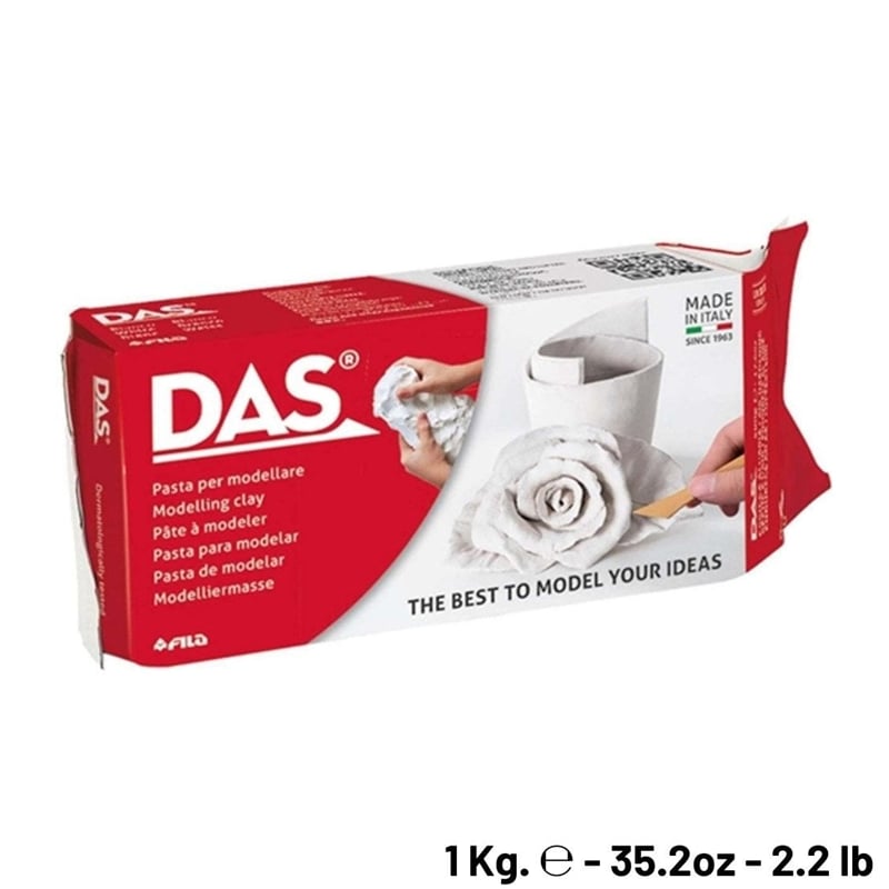 DASDAS 3875 SERAMİK HAMURU 1KG BEYAZ251524