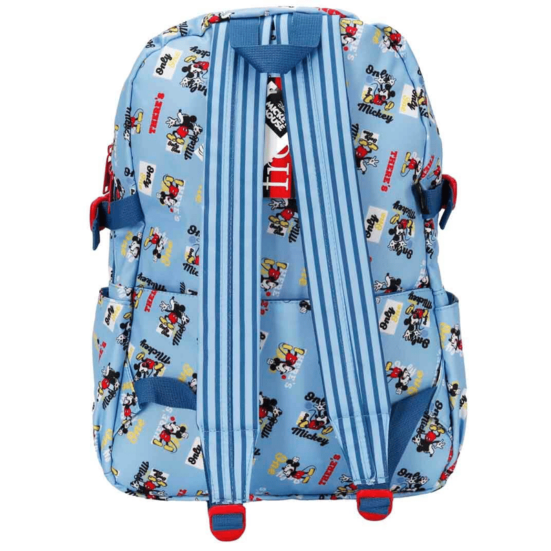 Dısney Mickey Mouse Desenli Mavi Okul Çantası