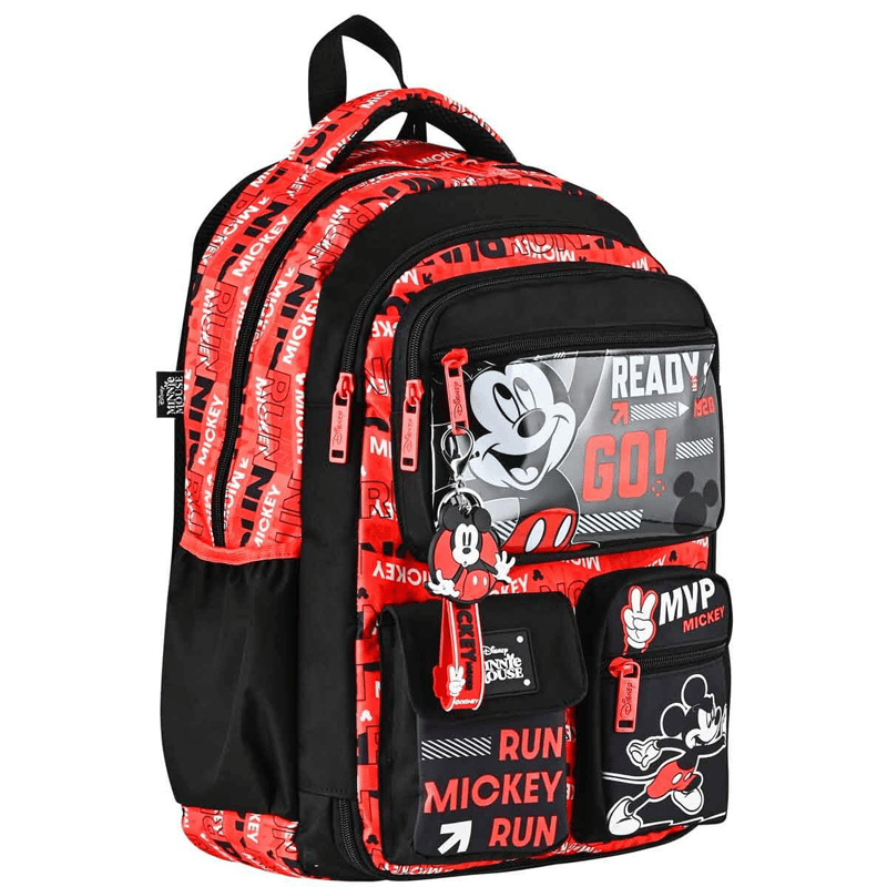 Dısney Mickey Mouse Run Mickey Desenli Okul Çantası Otto.49346