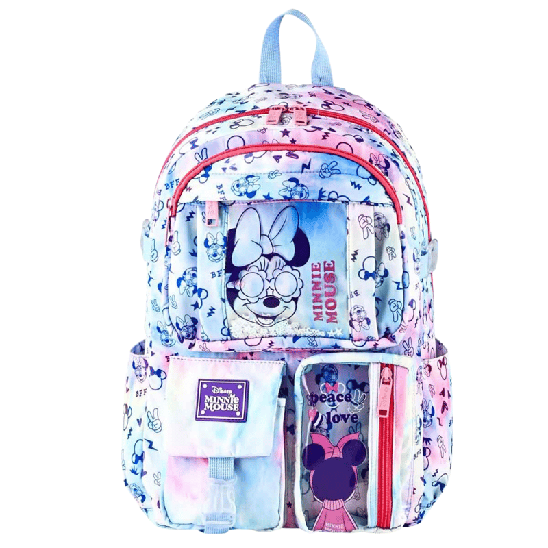 Dısney Minnie Mouse Desenli Okul Çantası